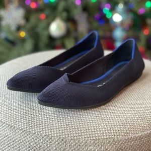 Rothy’s “The Point” is classic navy.
